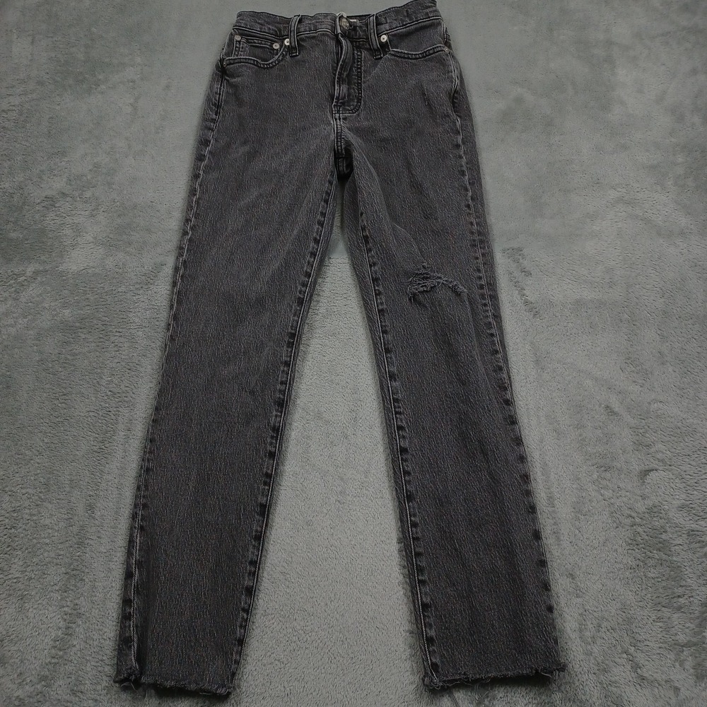 Madewell Jeans Womens 23 Gray‎ Pockets Preppy Modern Casual Straight